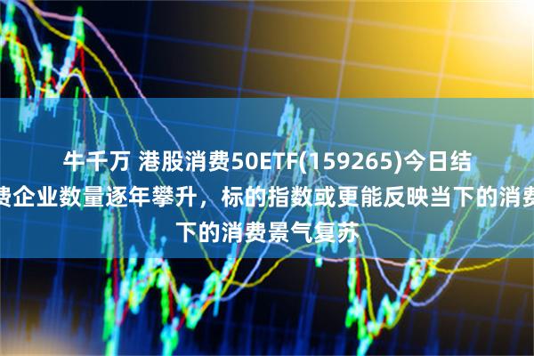 牛千万 港股消费50ETF(159265)今日结募！新消费企业数量逐年攀升，标的指数或更能反映当下的消费景气复苏